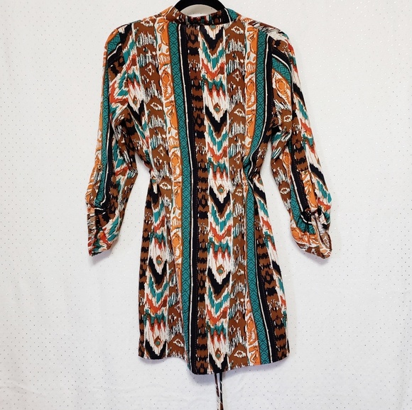 Boho Print Tunic / Dress *Auditions* Sz S* - Picture 2 of 7